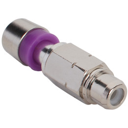 F-Conn RCA plugg for veggplate System 5 pk. Mini Coax