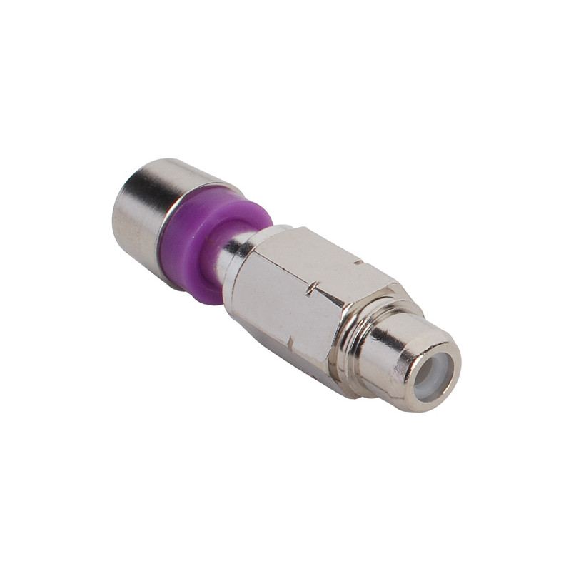 F-Conn RCA plugg for veggplate System 5 pk. Mini Coax