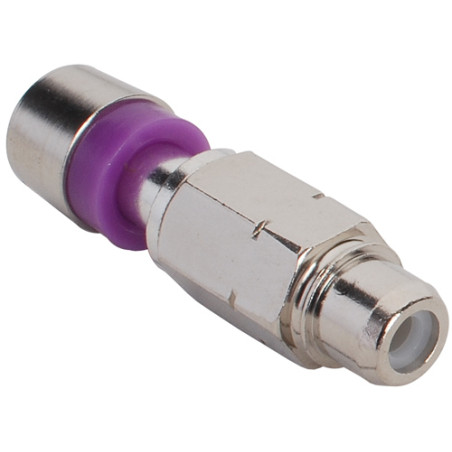 F-Conn RCA plugg for veggplate System 5 pk. Mini Coax