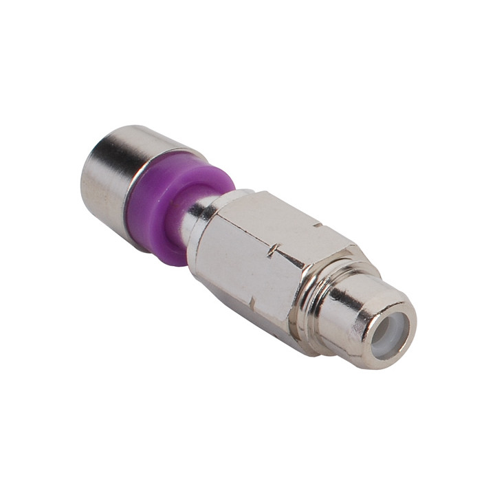 F-Conn RCA plugg for veggplate System 5 pk. Mini Coax
