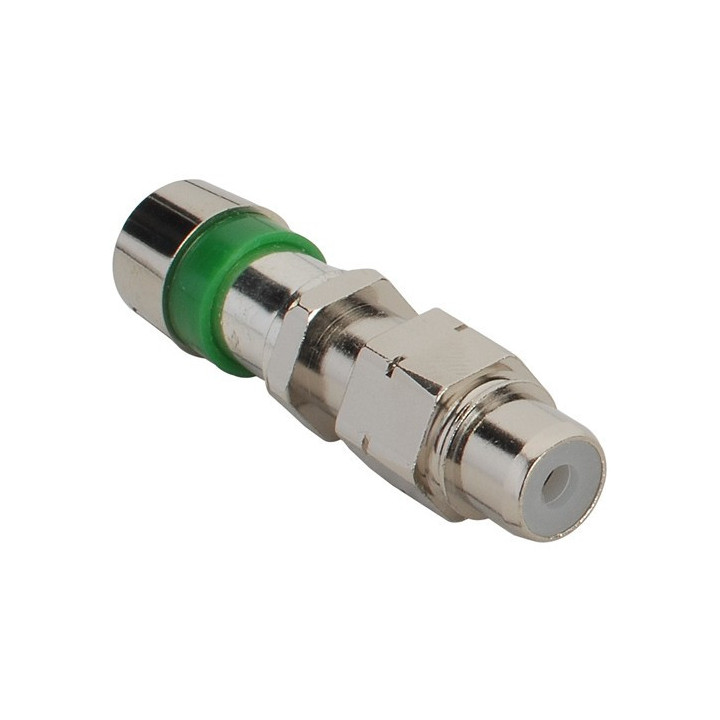 F-Conn RCA plugg for veggplate System 5 pk. RG6