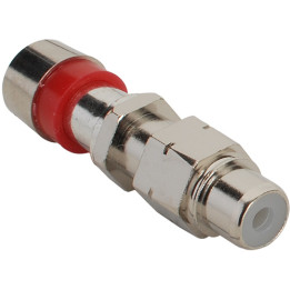 F-Conn RCA plugg for veggplate System 5 pk. RG59