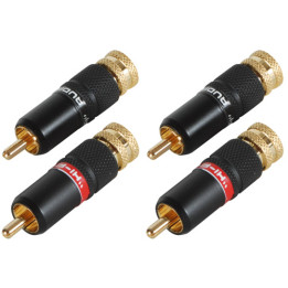 RCA Høyttaler plugger (2 par)