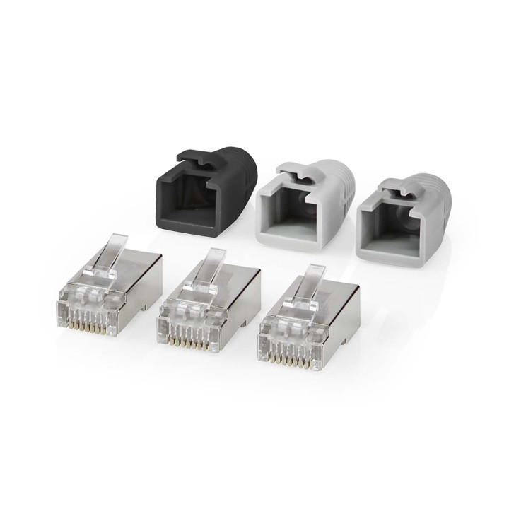 RJ45 Pass Through, 10pk.