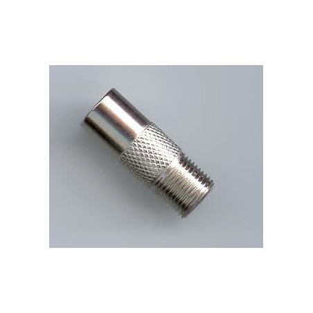 F-hun til IEC-han adapter