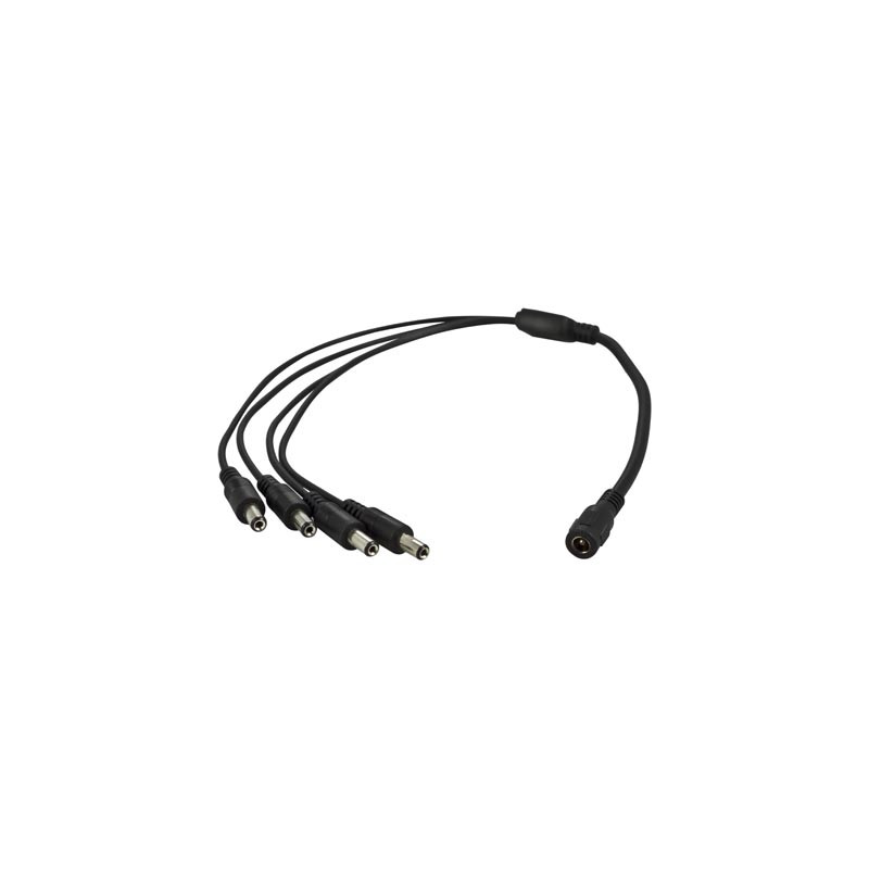 Splitter for 12V adapter, 4 uttak