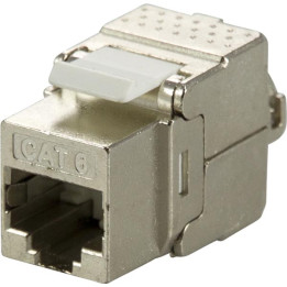 Cat6 RJ45 Skjermet for veggplate system, hurtigkobling