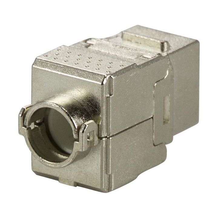 Cat6 RJ45 Skjermet for veggplate system, hurtigkobling