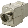 Cat6 RJ45 Skjermet for veggplate system, hurtigkobling