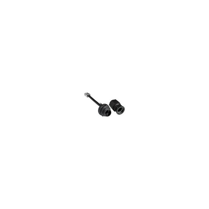 Vanntett CAT5e tilkobling med kabel og jording
