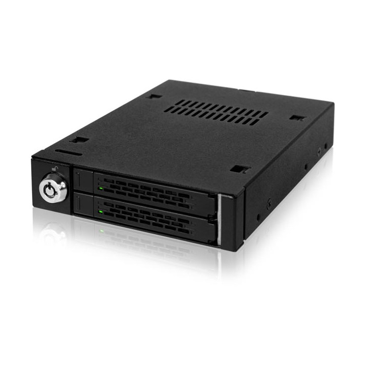 ICY DOCK Tough Armor, internt lagringskabinett for 2x2,5" SATA/S