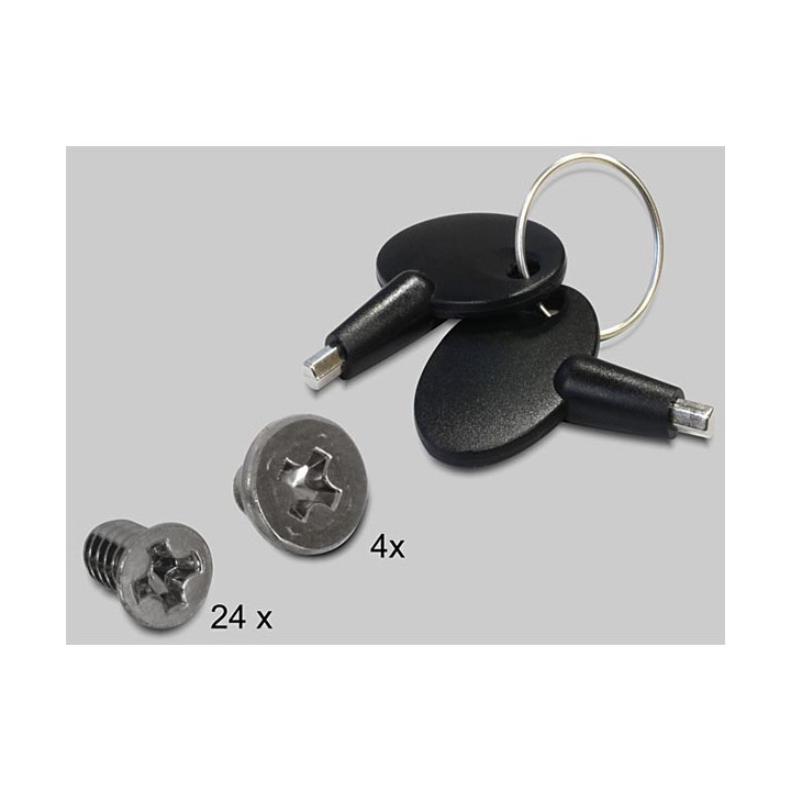 DeLOCK Harddiskkassett for 6xSATA/SSD, tar opp 1x5,25"-plass, SA