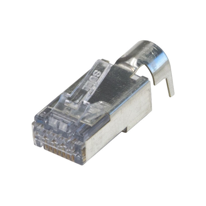 ezEX44 Cat 6 Skjermet Ekstern Jording konnektor 25-Pakning