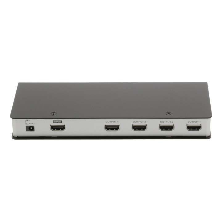 4-Port HDMI-Splitter Sort
