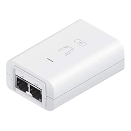 Ubiquiti 802.3af Supported PoE Injector, 48V DC 0.32A, white