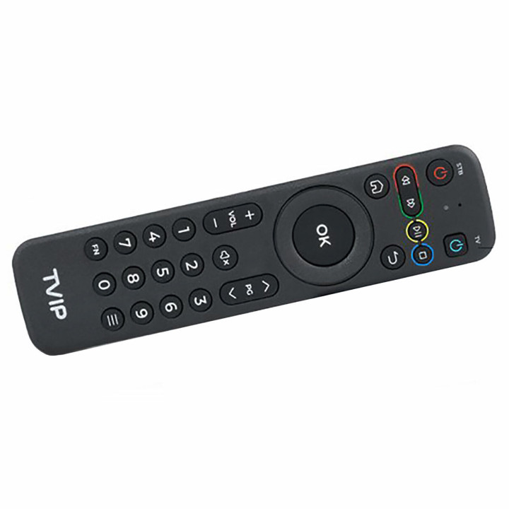 TVIP S-Box v.710 4K UHD Android 11.0 Multimedia Streamer HDR LAN HDMI MicroSD USB Svart